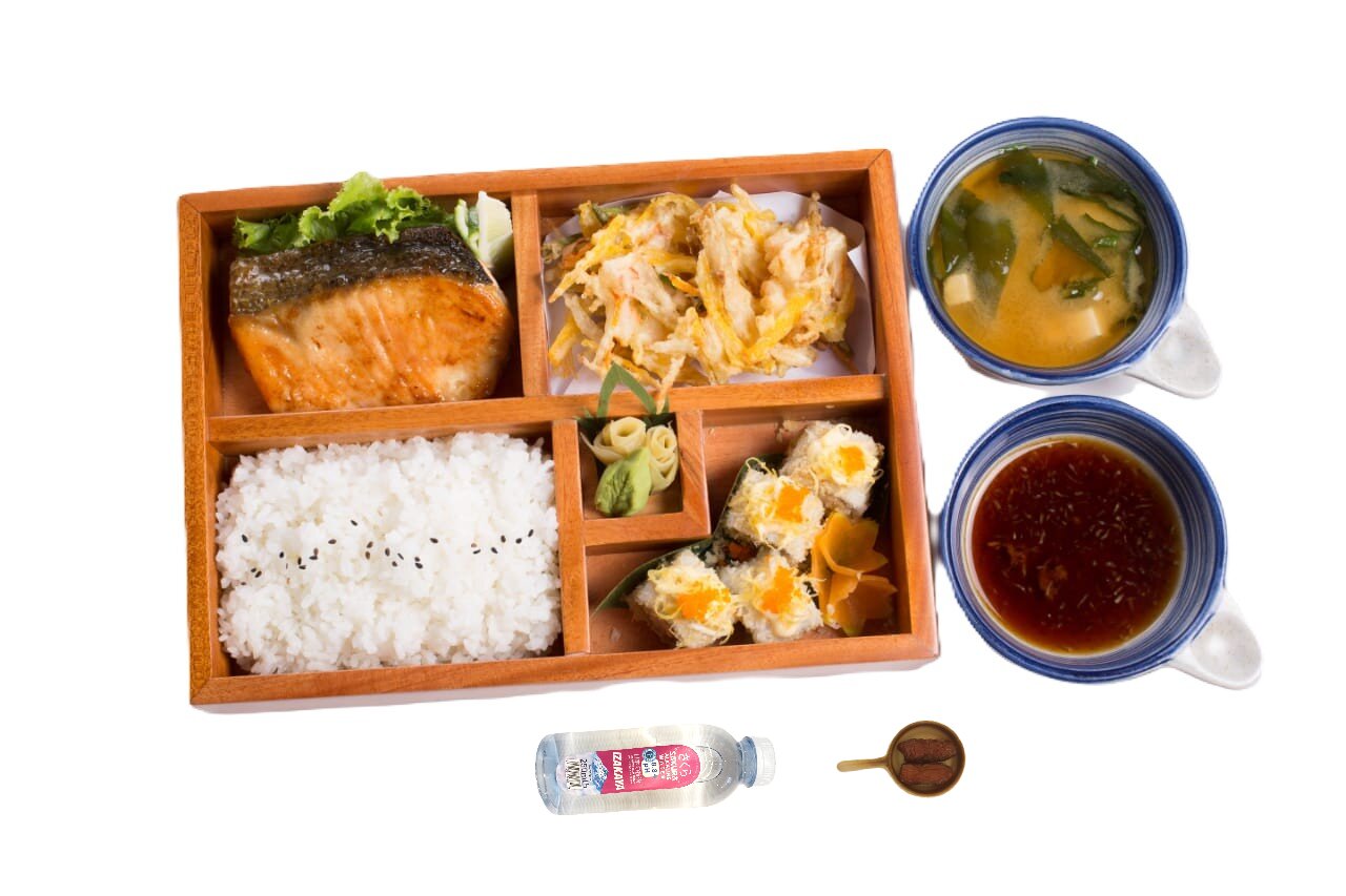 Salmon Teppanyaki Bento