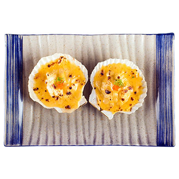Baked Miso Scallop shell