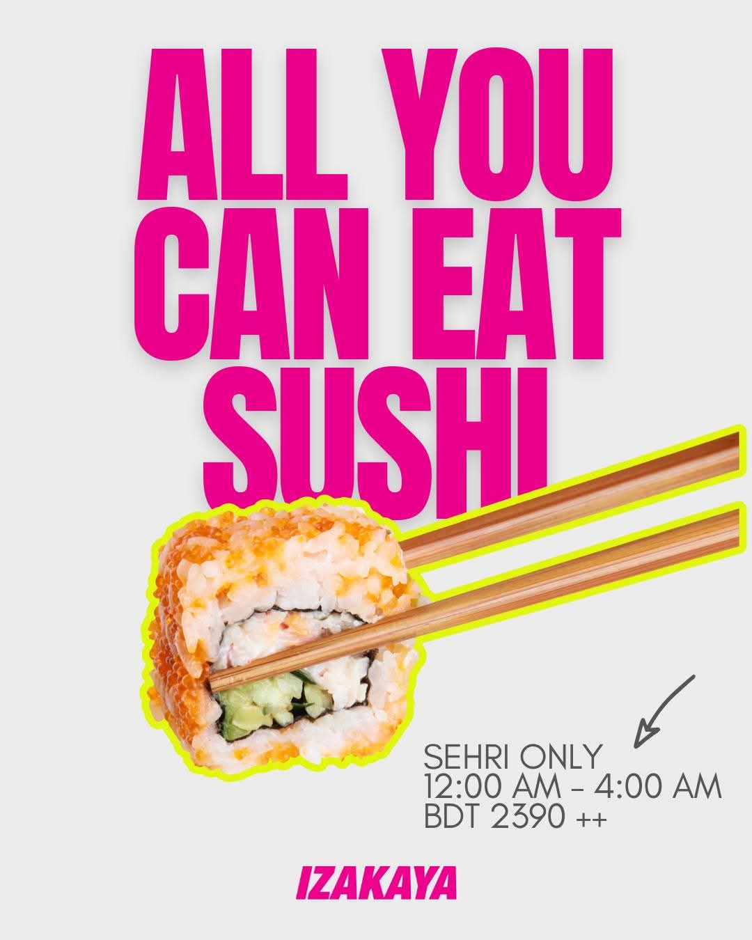 All You Can Eat Sushi